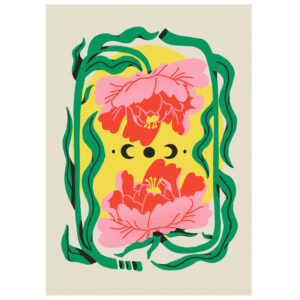 Peony A3 Art prints