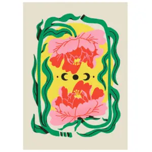 Peony A3 Art prints